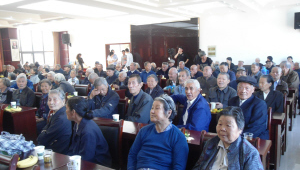 余杭径山镇开展敬老活动